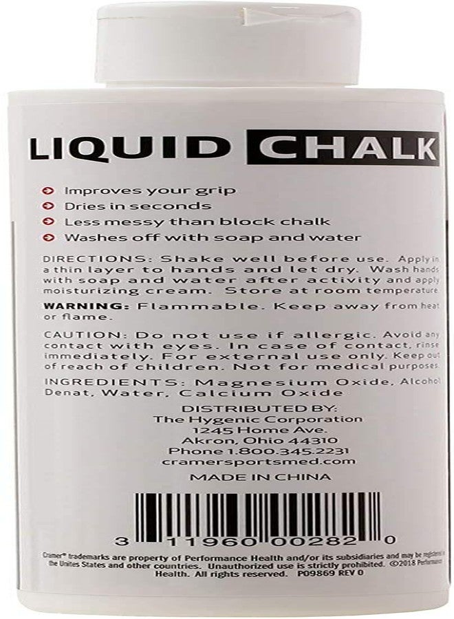 Cramer Products, Inc Liquid Chalk-100 ml, Silver Pink, 200mL Bottle - Image 5